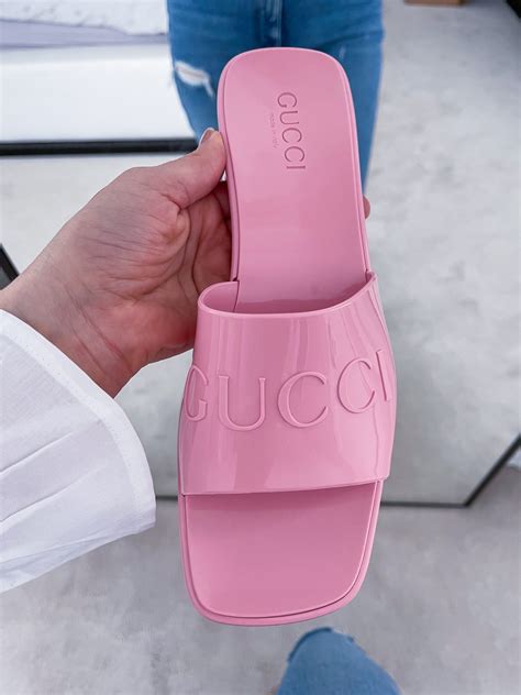 gucci jelly sandal dupe|gucci knockoff sandals.